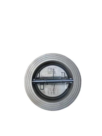 स्टेनलेस स्टील डबल डिस्क चेक वाल्व